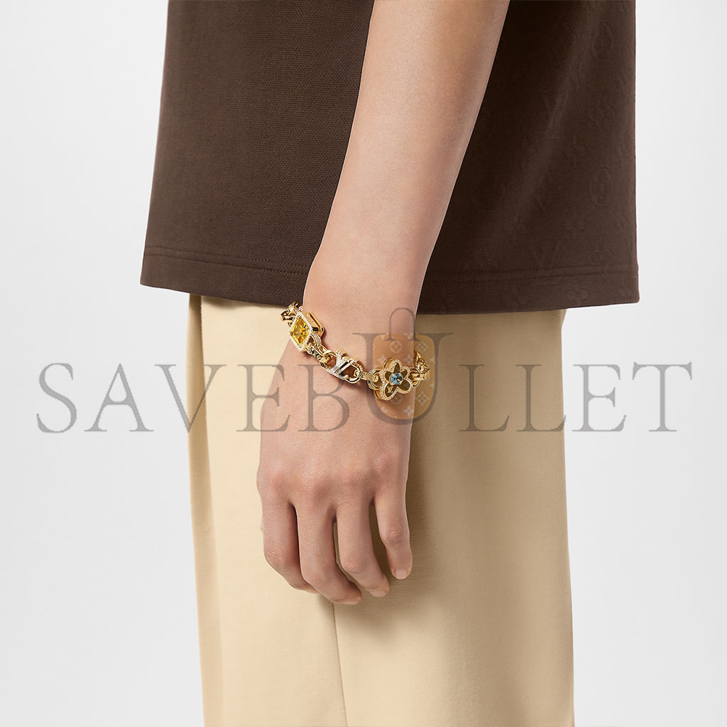 l**is V*t*n paradise stone bracelet m1594m
